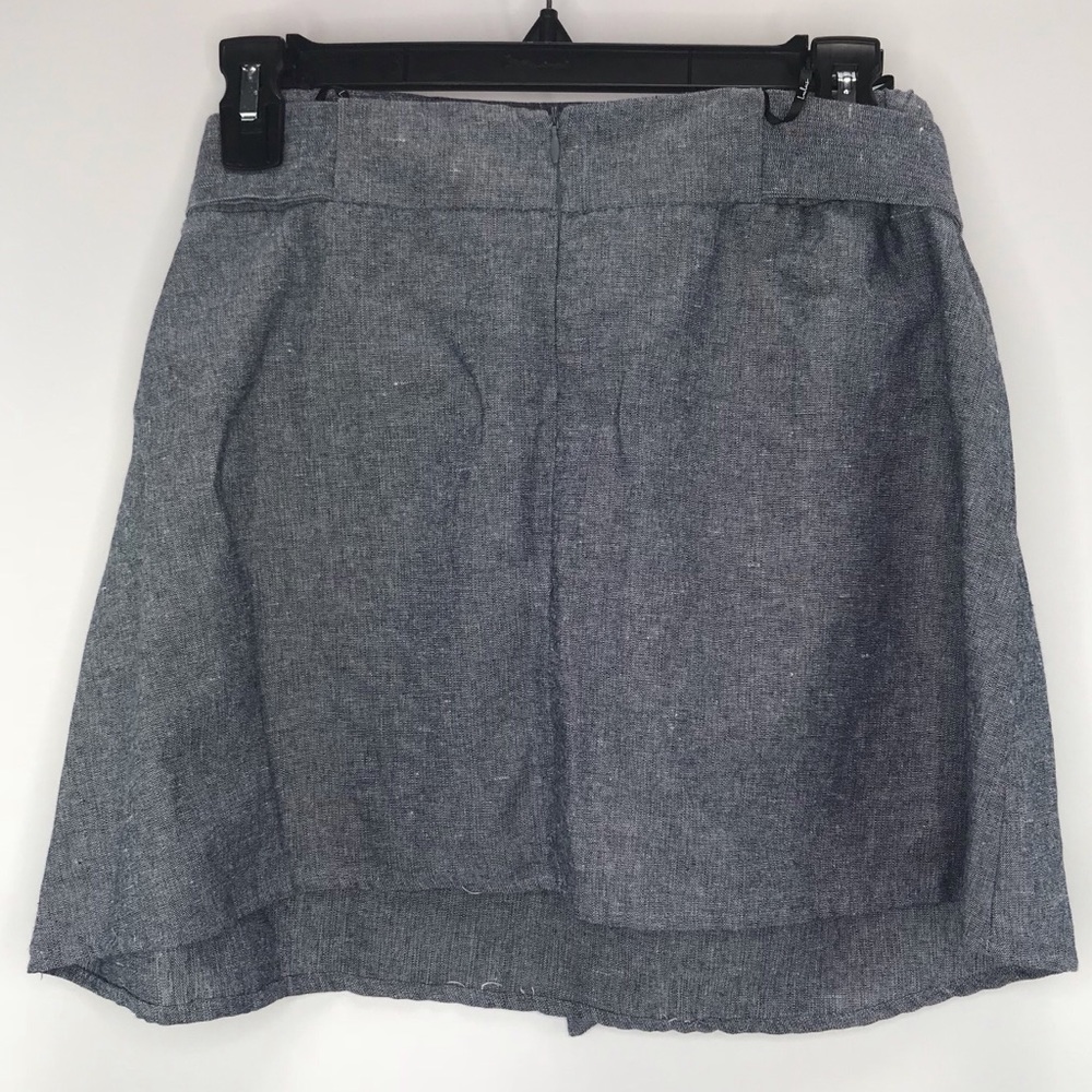 Lulu’s Chambray Denim Mini Skirt Size XL - Picture 2 of 7